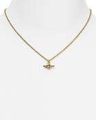 Marc By Marc Jacobs Wingnut Pendant Necklace, 14