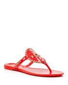 Jack Rogers Georgica Jelly Thong Sandals