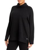 Marc New York Plus Fleece Side Zip Pullover