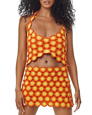 Simon Miller Rummie Cropped Crocheted Top