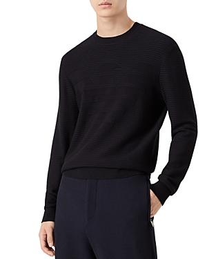 Armani Textured Logo Sweater