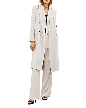 Ba & Sh Stan Long Notch Collar Coat