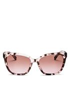 Valentino Women's Square Sunglasses, 55mm