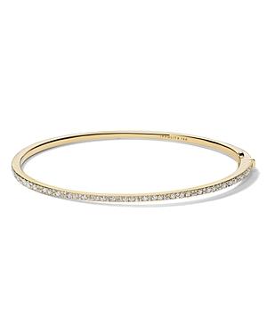 Ippolita 18k Yellow Gold Stardust Diamond Bangle Bracelet