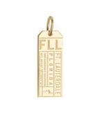 Jet Set Candy Fort Lauderdale, Florida Fll Luggage Tag Charm
