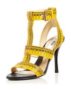 Moschino T-strap Sandals - Ruler High Heel