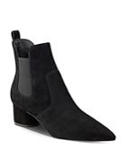 Kendall And Kylie Logan Suede Chelsea Booties