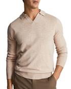 Reiss Open Collar Sweater