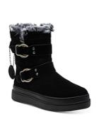 J/slides Women's Nelly Faux Fur Lined Cold Weather Booties