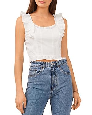 1.state Ruffled Crop Top