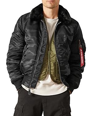 Alpha Industries B-15 Slim Fit Bomber Jacket