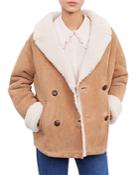 Gerard Darel Marius Shearling Coat