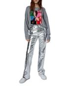 Zadig & Voltaire Poete Metallic Leather Pants