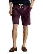 Polo Ralph Lauren Striped Cotton-linen Terry Shorts