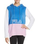 Fila Lux Color-block Terry Hooded Sweatshirt
