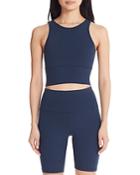 Marc New York Performance Reversible Crop Tank Top