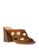Michael Kors Collection Brianna High Heel Slide Sandals