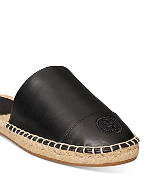 Tory Burch Women's Leather Espadrille Slides