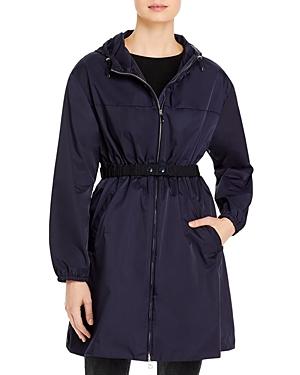 Moncler Alfirk Hooded Belted Coat