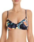 Roxy Beach Classics Printed Bikini Top