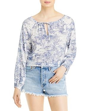Lucy Paris Willa Art Print Top