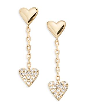 Baublebar Cherelle Heart Drop Earrings