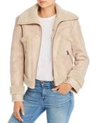 Mother The Roamer Faux Shearling Jacket