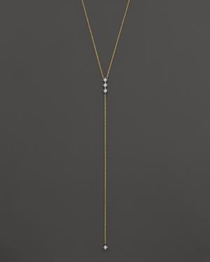 Zoe Chicco Diamond & 14k Yellow Gold Lariat Necklace, 18