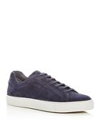 To Boot New York Men's Hendrick Perforated Suede Lace Up Sneakers