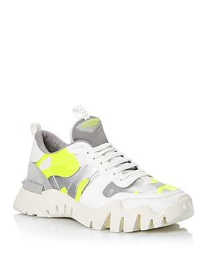 Valentino Men's Camouflage Low Top Sneakers