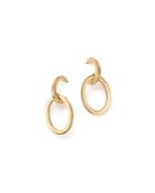 Bloomingdale's Double Dangle Hoop Drop Earrings In 14k Yellow Gold - 100% Exclusive