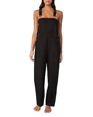 Weworewhat Linen Long Overalls