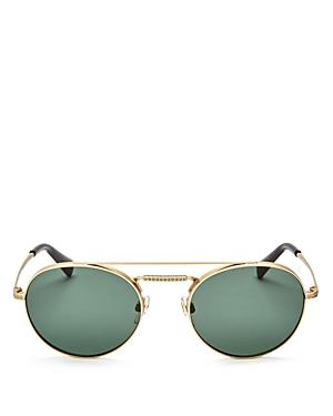 Valentino Round Sunglasses, 50mm