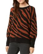 French Connection Tiger Jacquard Sweater