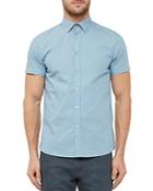 Ted Baker Fil Coupe Diamond Regular Fit Button-down Shirt