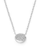 Ippolita Sterling Silver Onda Diamond Small Pendant Necklace, 16