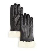 The Men's Store At Bloomingdale's Shearling Cuff Gloves