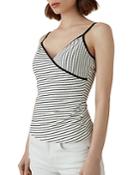 Karen Millen Crossover Striped Camisole