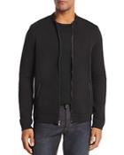 John Varvatos Star Usa Faux Leather-trimmed Track Jacket - 100% Exclusive