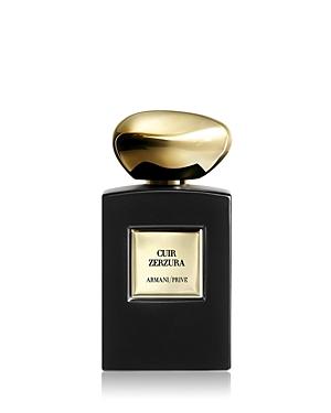 Armani Prive Cuir Zerzura Perfume For Women And Men 3.4 Oz.