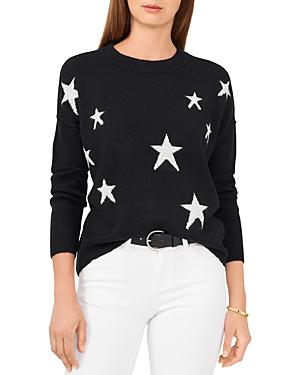 Vince Camuto Star Crewneck Sweater