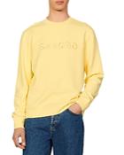 Sandro Long Sleeve Embroidered Logo Sweatshirt