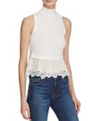 Rebecca Taylor Terry Lace Top