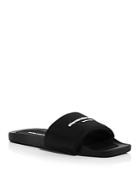 Alexander Wang Women's Logo Pool Slides