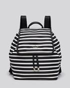 Kate Spade New York Backpack - Classic Nylon Striped Molly