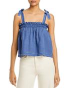 Bella Dahl Tie Shoulder Top