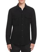 Theory Rossland Mory Flannel Slim Fit Button Down Shirt