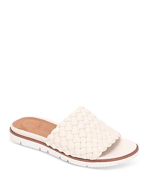 Gentle Souls By Kenneth Cole Women's Lavern Lite Woven Slide Sandals