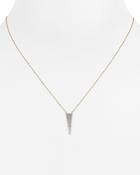 Adina Reyter Diamond Pave Triangle Necklace, 17