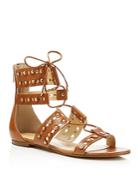 Ivanka Trump Cathy Lace Up Gladiator Sandals - Compare At $135